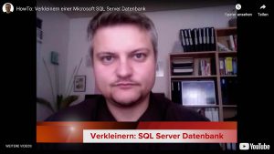verkleinern SQL Server Datenbank